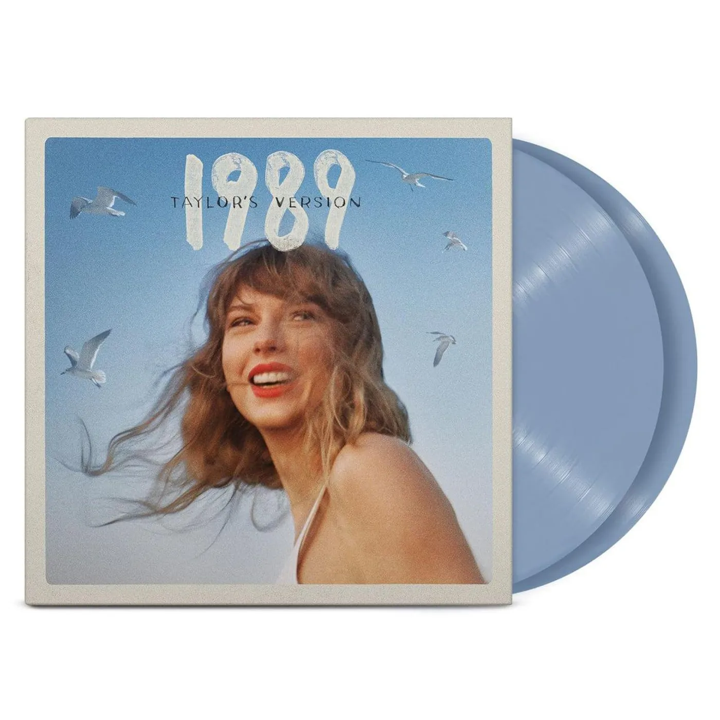 Taylor Swift 1989 (TAYLOR'S VERSION) (Deluxe/2LP/With Photo Card/Light Blue) Vinyl Record