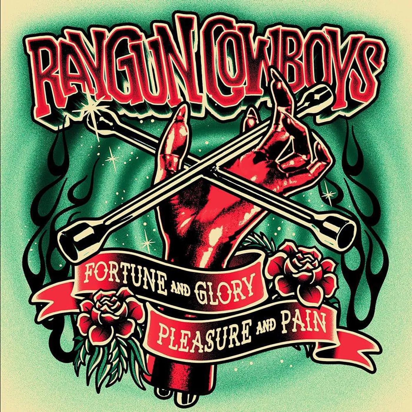 Raygun Cowboys FORTUNE GLORY PLEASURE & PAIN Vinyl Record
