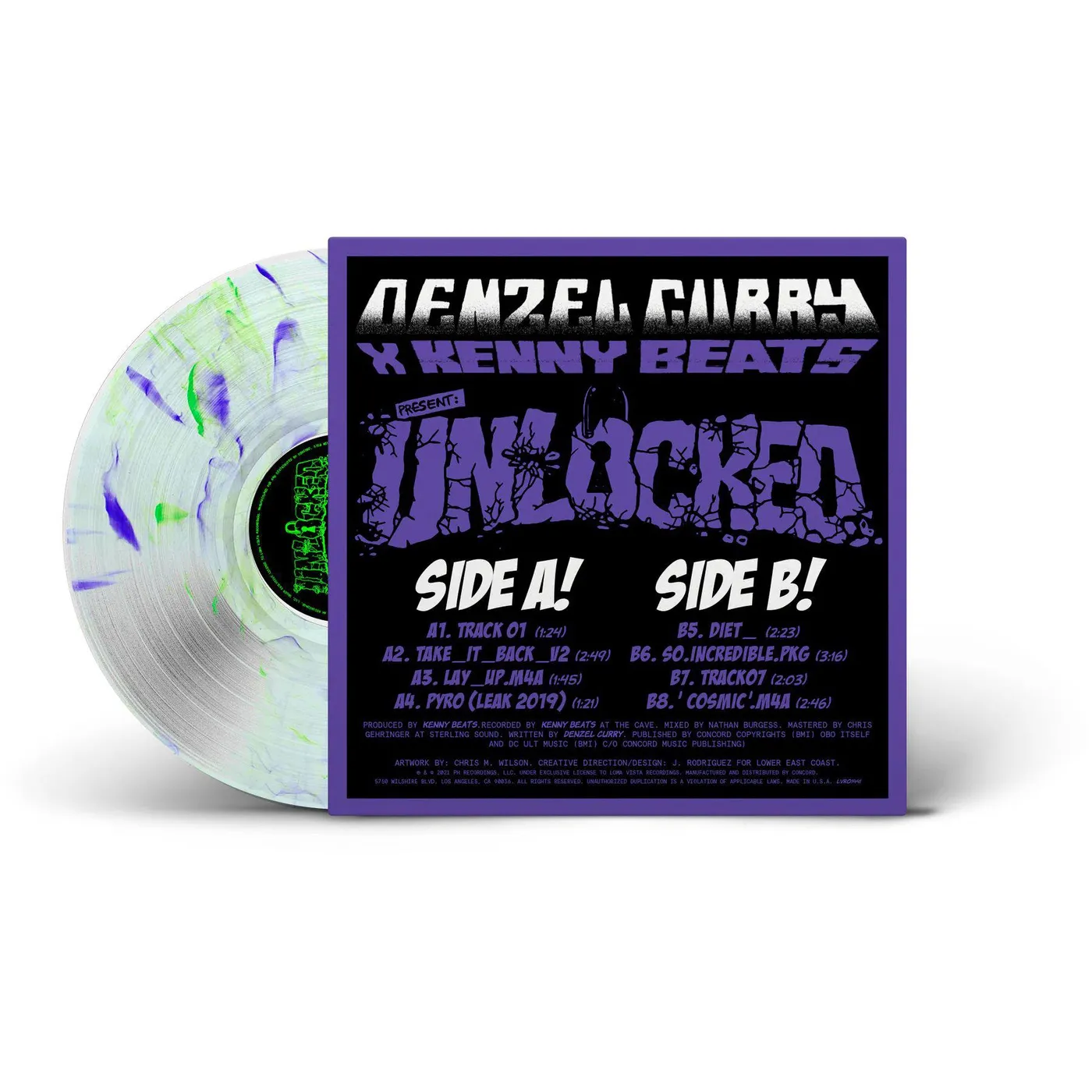 Denzel Curry Unlocked (Definitive Edition) (3LP) Vinyl Record