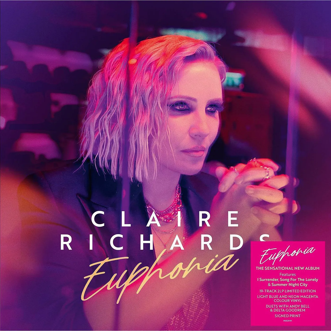 Claire Richards Euphoria Vinyl Record