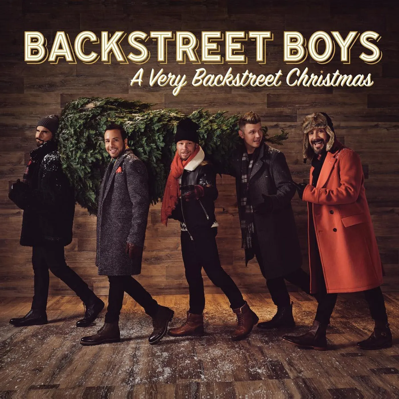 Backstreet Boys Very Backstreet Christmas (Deluxe/Limited/Emerald Green) Vinyl Record