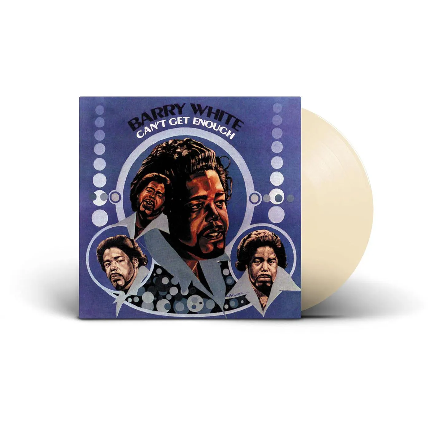 Barry White Can't Get Enough (Cream White) Vinyl Record
