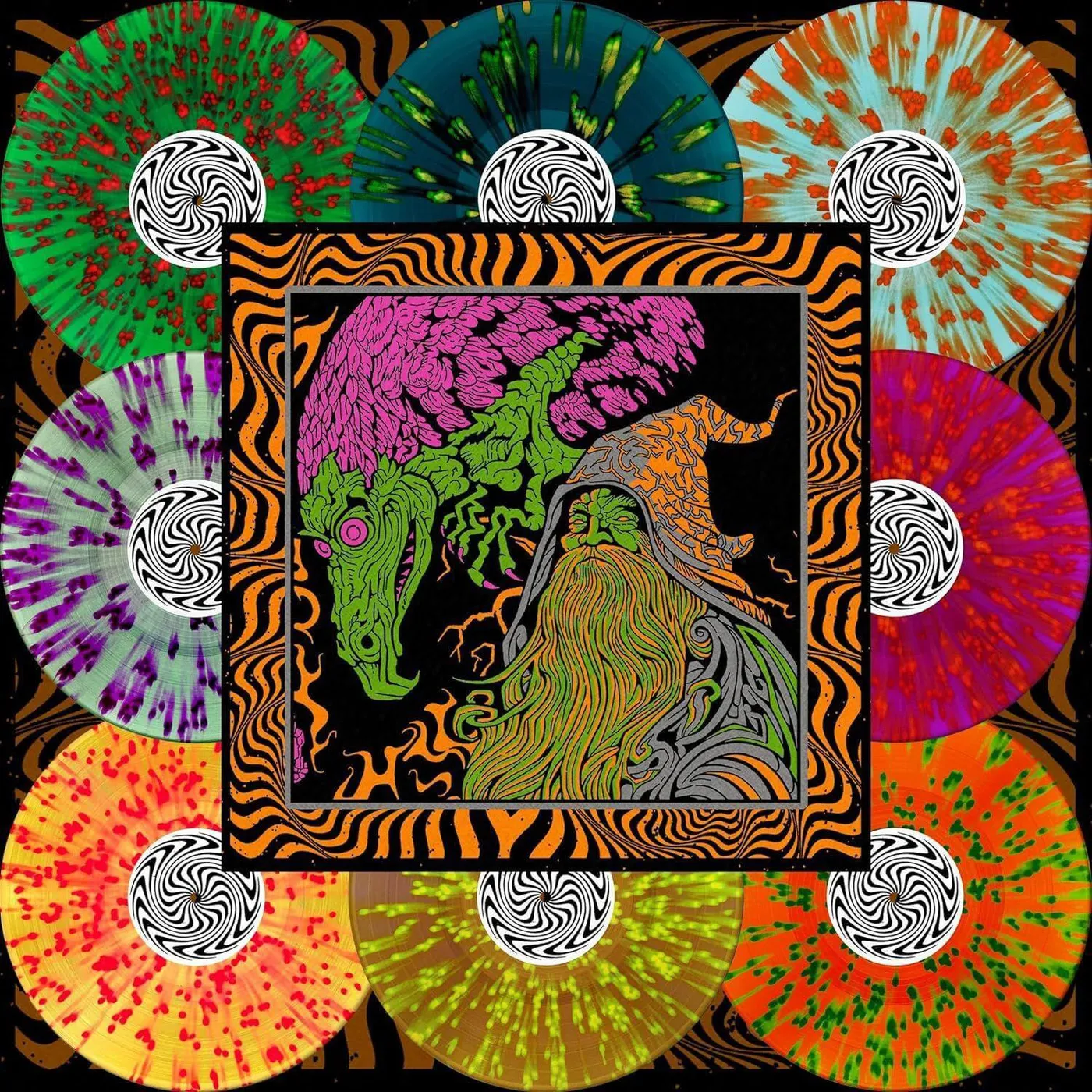 King Gizzard & The Lizard Wizard Live In Chicago '23 (8LP/Boxed Set) Vinyl Record