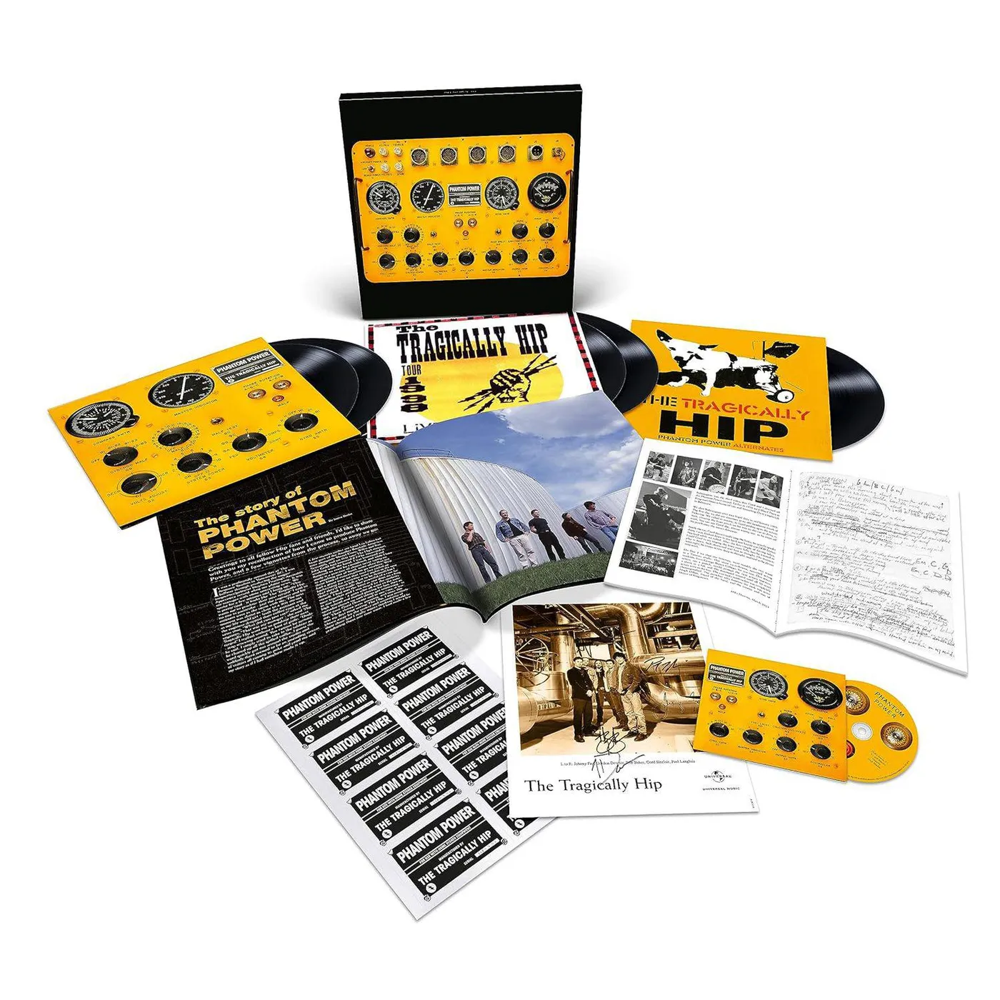 The Tragically Hip Phantom Power [25th Anniversary] [5LP/Blu-ray Boxset] Vinyl Record