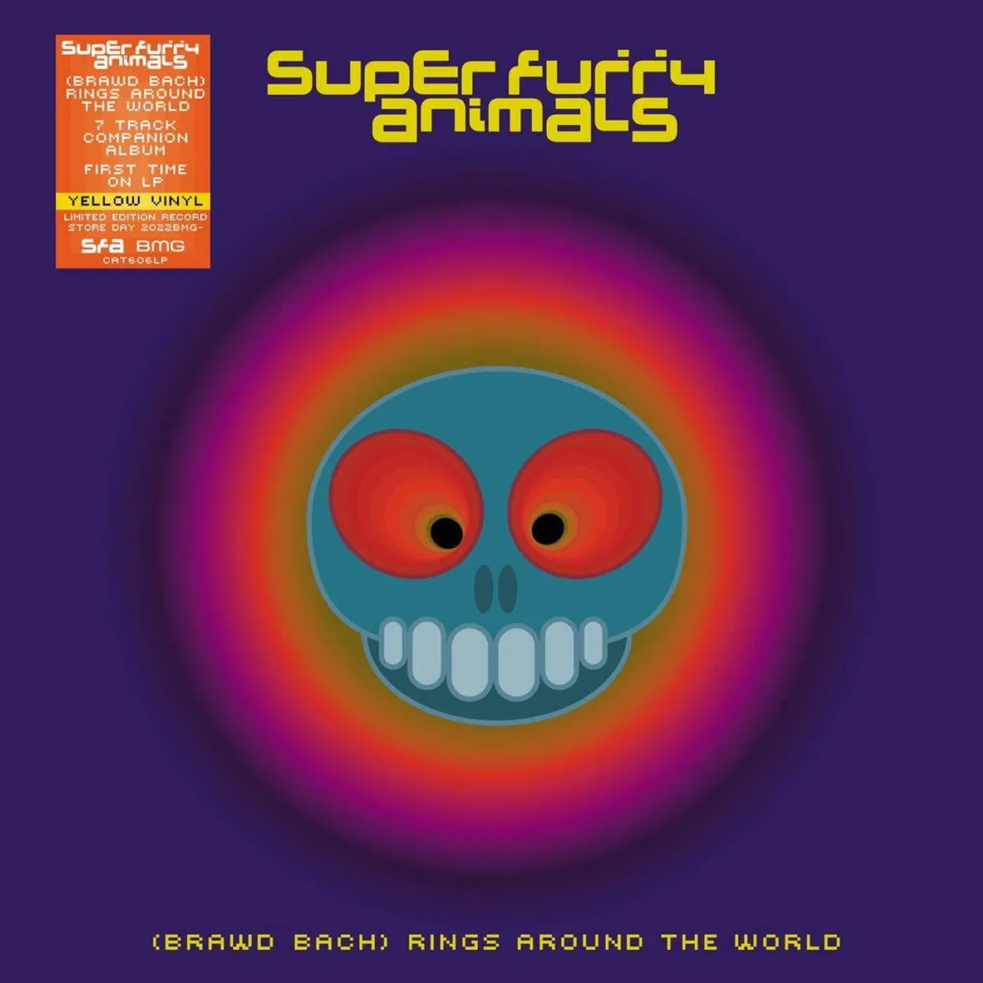 Super Furry Animals (Brawd Bach) Rings Around The World Vinyl Record