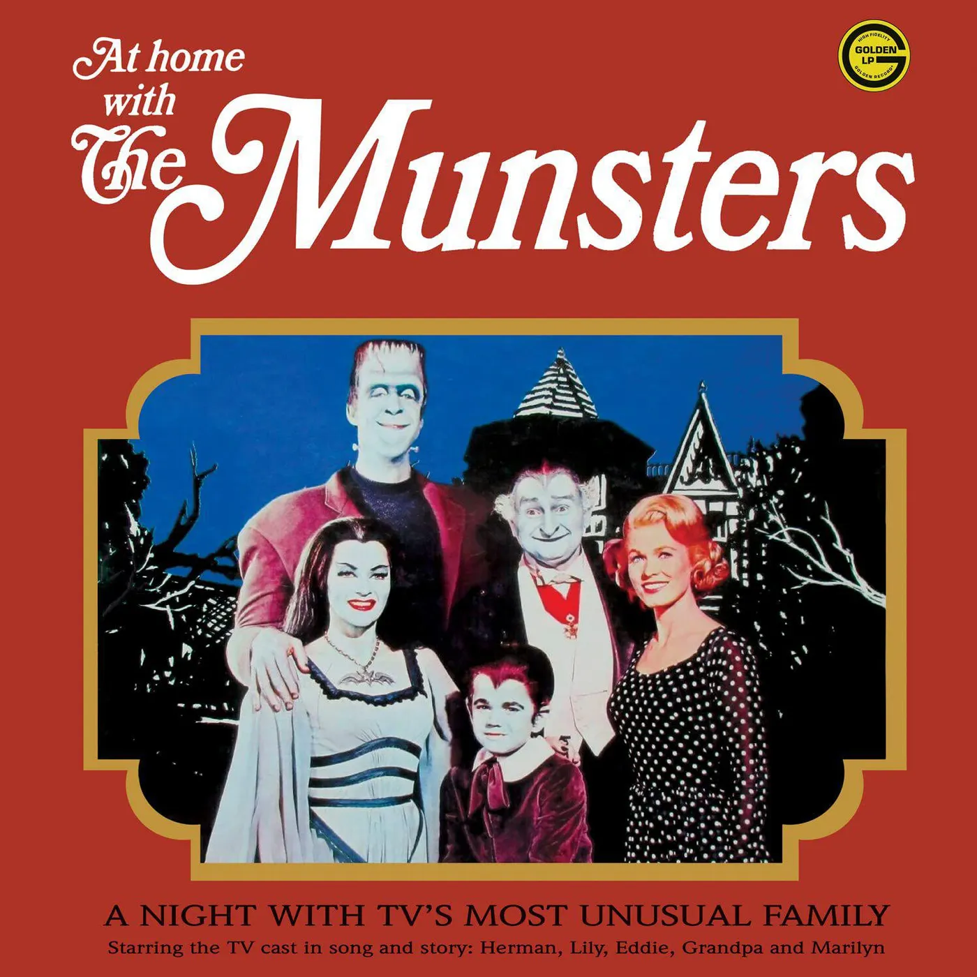At Home With The Munsters (Blue) Vinyl Record