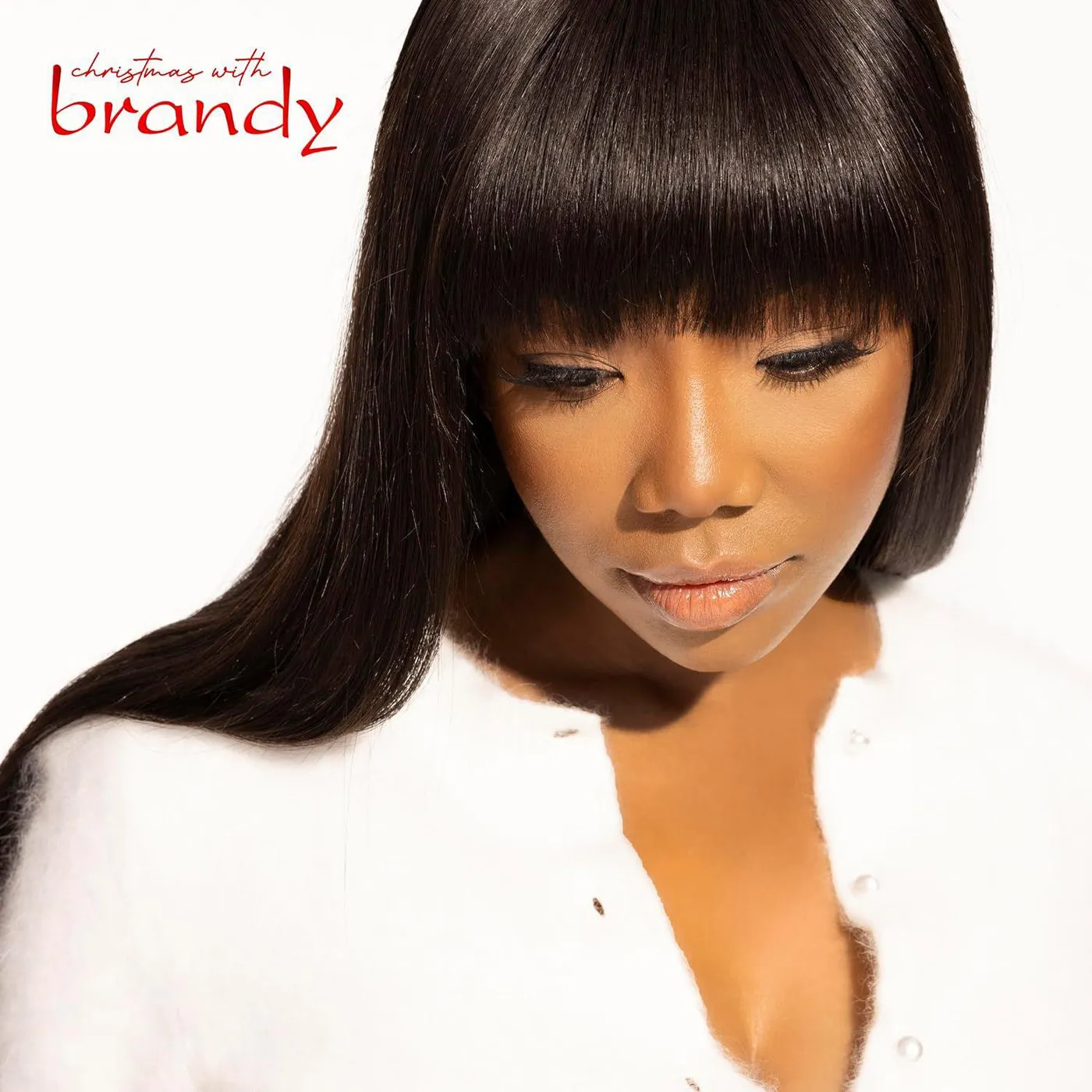 Christmas With Brandy (Red) Vinyl Record