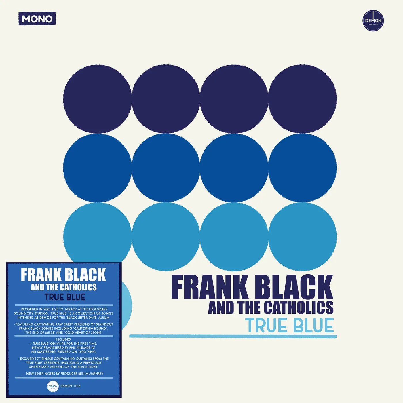 Frank Black & The Catholics True Blue Vinyl Record