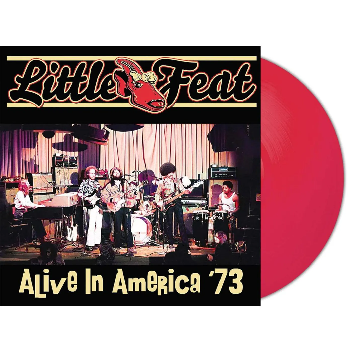 Little Feat Alive in America '73 (Red) Vinyl Record