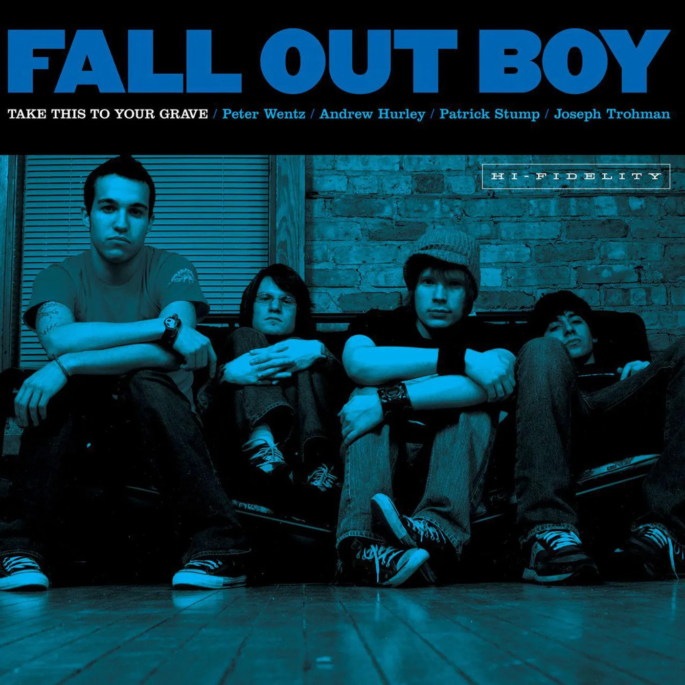 Fall Out Boy Take This To Your Grave (20th Anniversary/Blue Jay) Vinyl Record