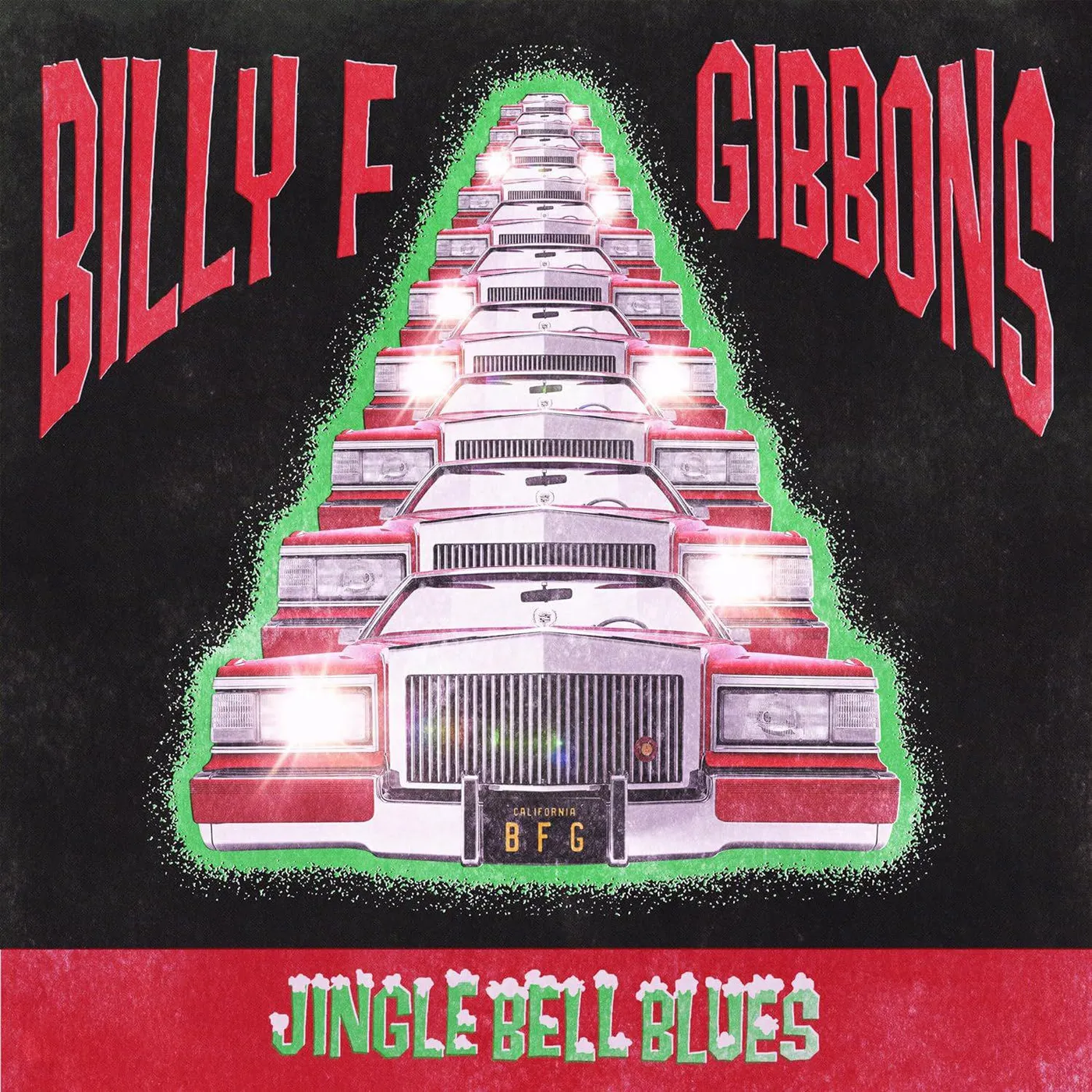 Billy F Gibbons JINGLE BELL BLUES Vinyl Record