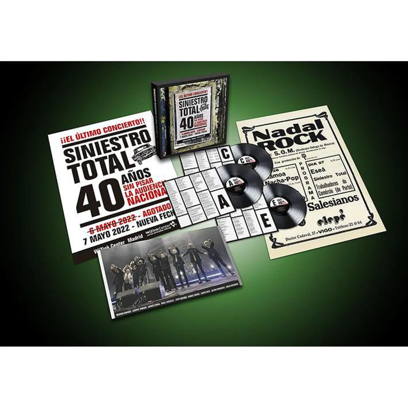 Siniestro Total 40 ANOS SIN PISAR LA AUDIENCIA Vinyl Record