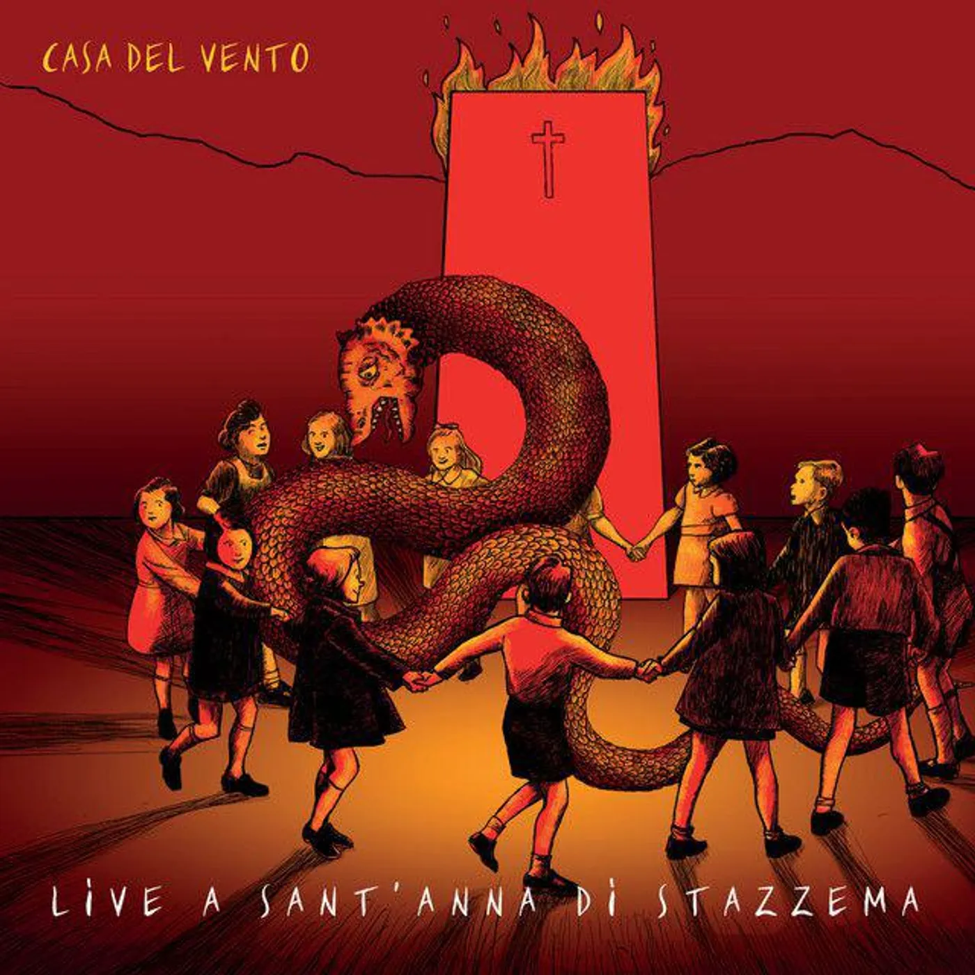 Casa Del Vento LIVE A SANT'ANNA DI STAZZEMA Vinyl Record