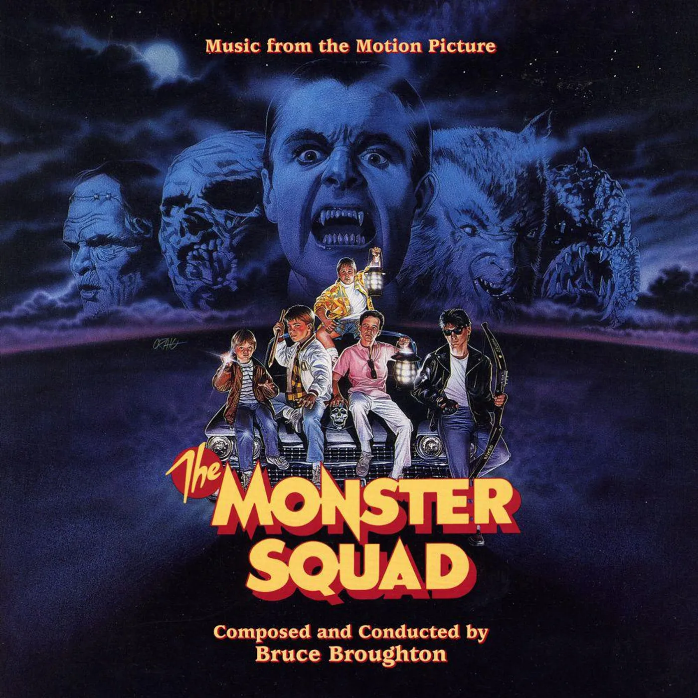 Bruce Broughton  The Monster Squad - Definitive Edition Original Soundtrack (3LP/Colored) Vinyl Record