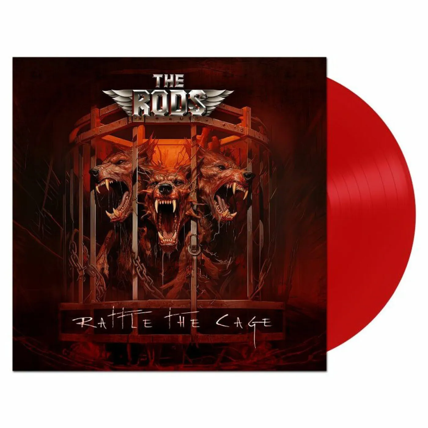 Rods Rattle The Cage (Red) Vinyl Record
