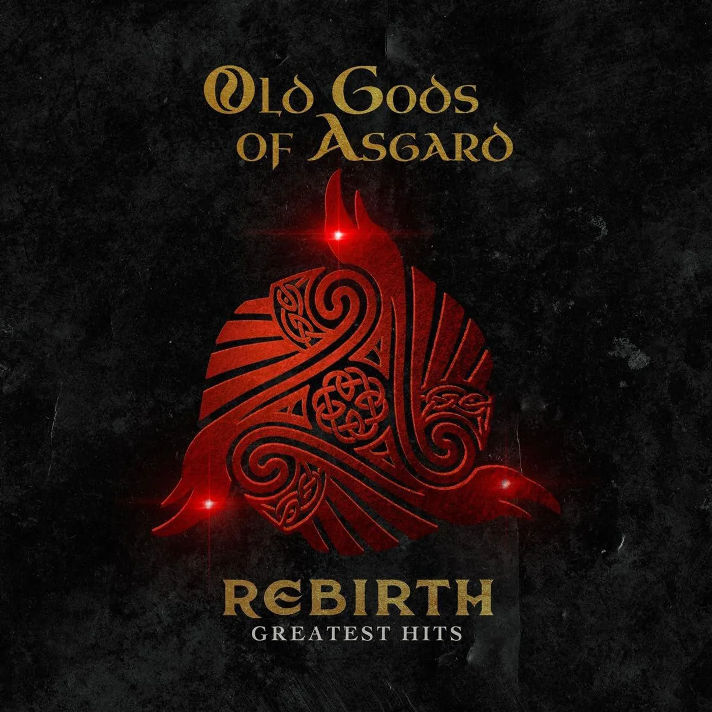 Old Gods of Asgard Rebirth: Greatest Hits (2LP/Gold) Vinyl Record