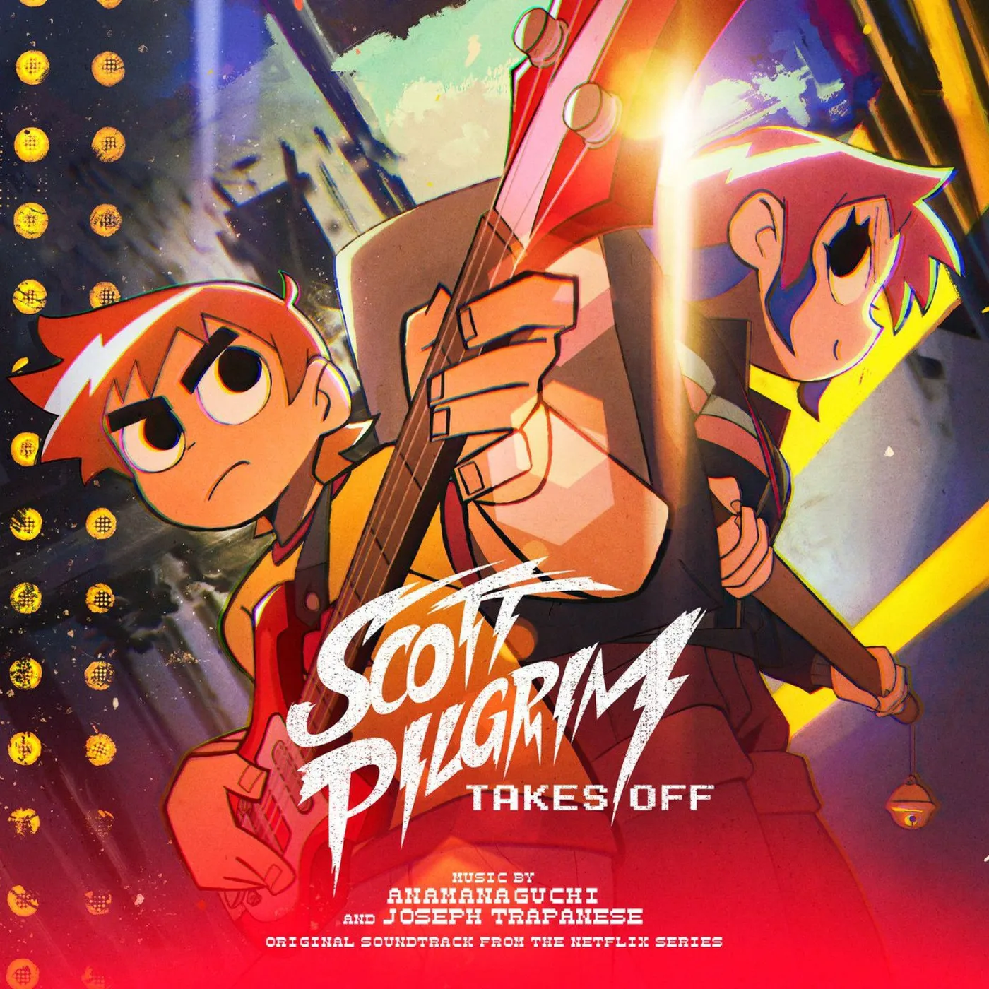 Anamanaguchi Scott Pilgrim Takes Off (Original Soundtrack) (2LP/Black & White/Gatefold) Vinyl Record