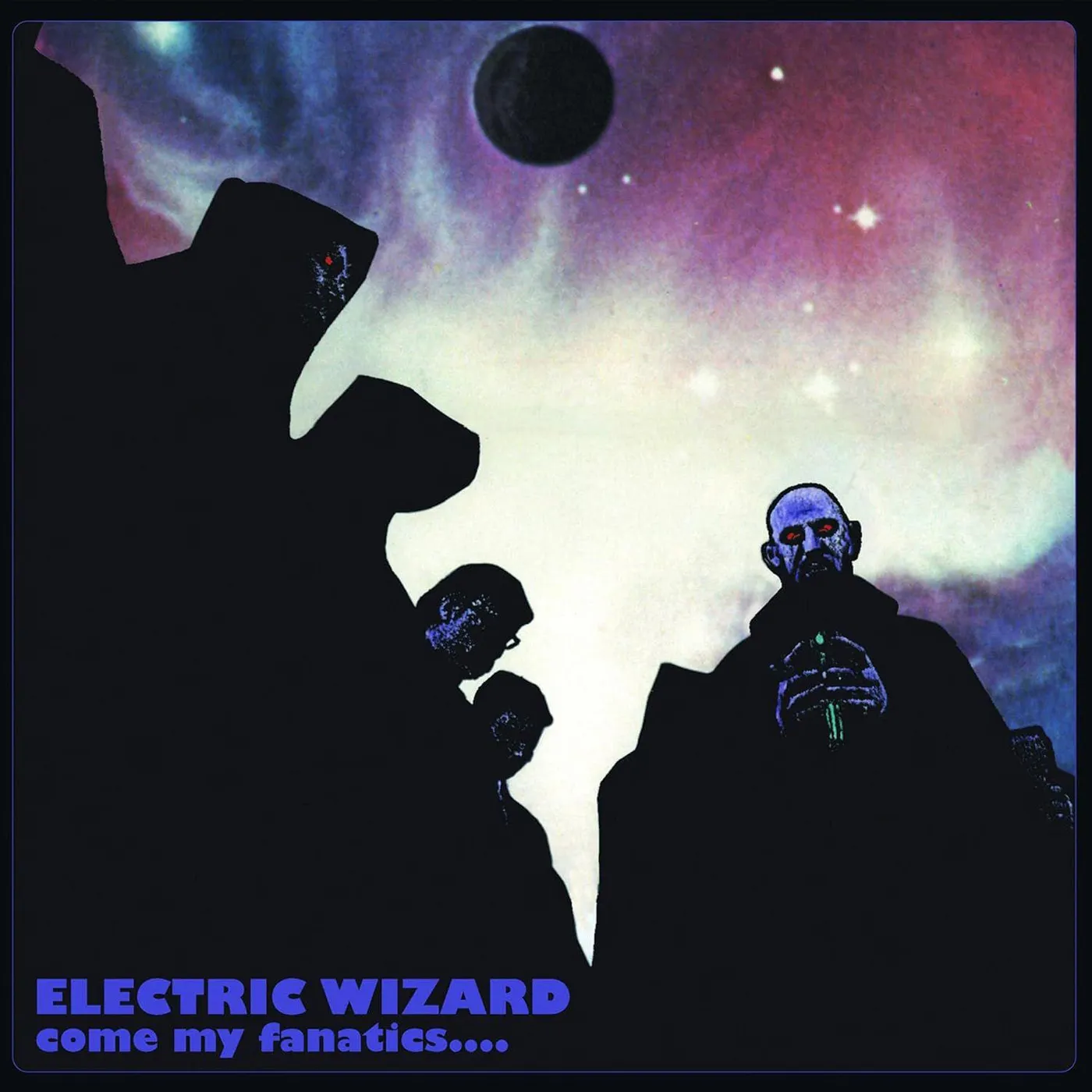 Electric Wizard Come My Fanatics - Gimme Metal Variant (2LP/Red, Purple with Black Splatter) Vinyl Record