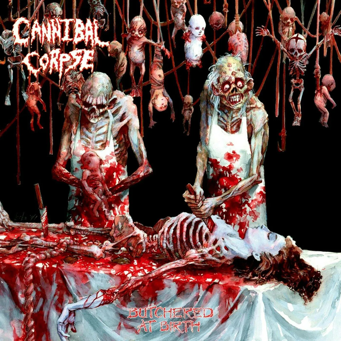 Cannibal Corpse Butchered At Birth Vinyl Record