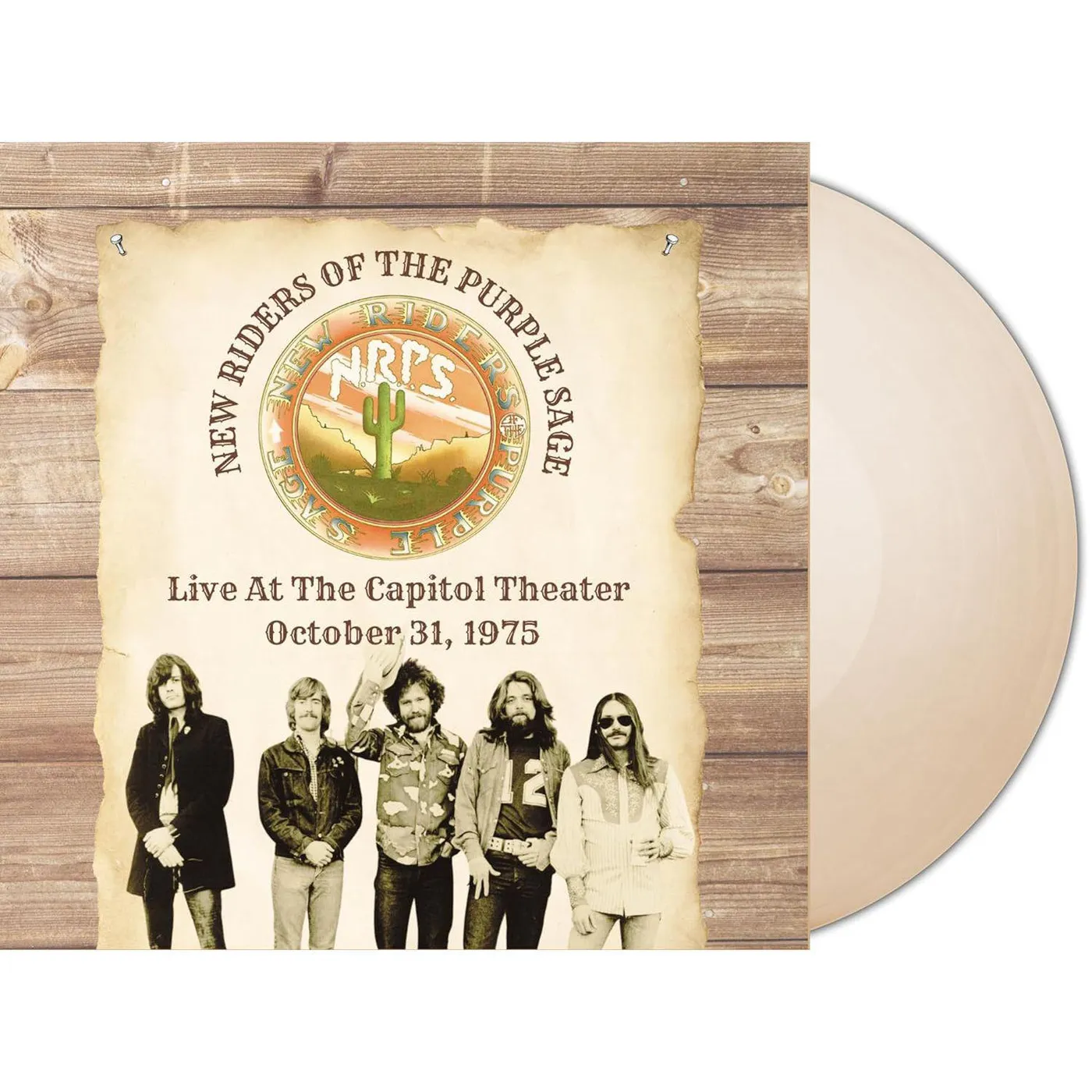 New Riders of the Purple Sage Live At The Capitol Theater October 31 1975 (180g/2LP/Cream) Vinyl Record