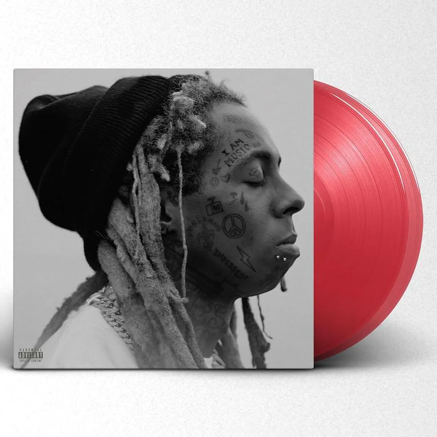 Lil Wayne I Am Music (2LP/Translucent Ruby) Vinyl Record