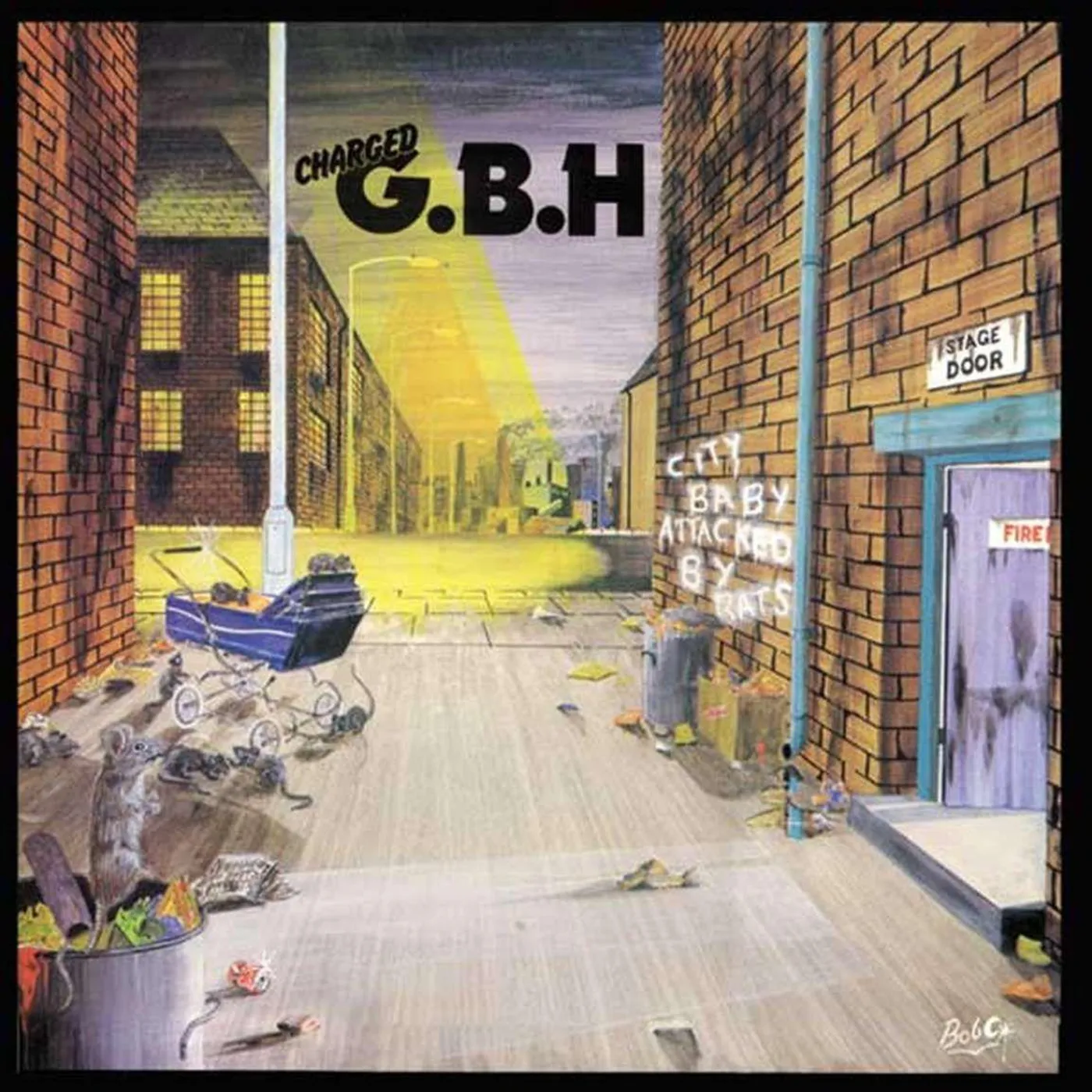 G.B.H. City Baby Attacked By Rats (Splatter)  Vinyl Record