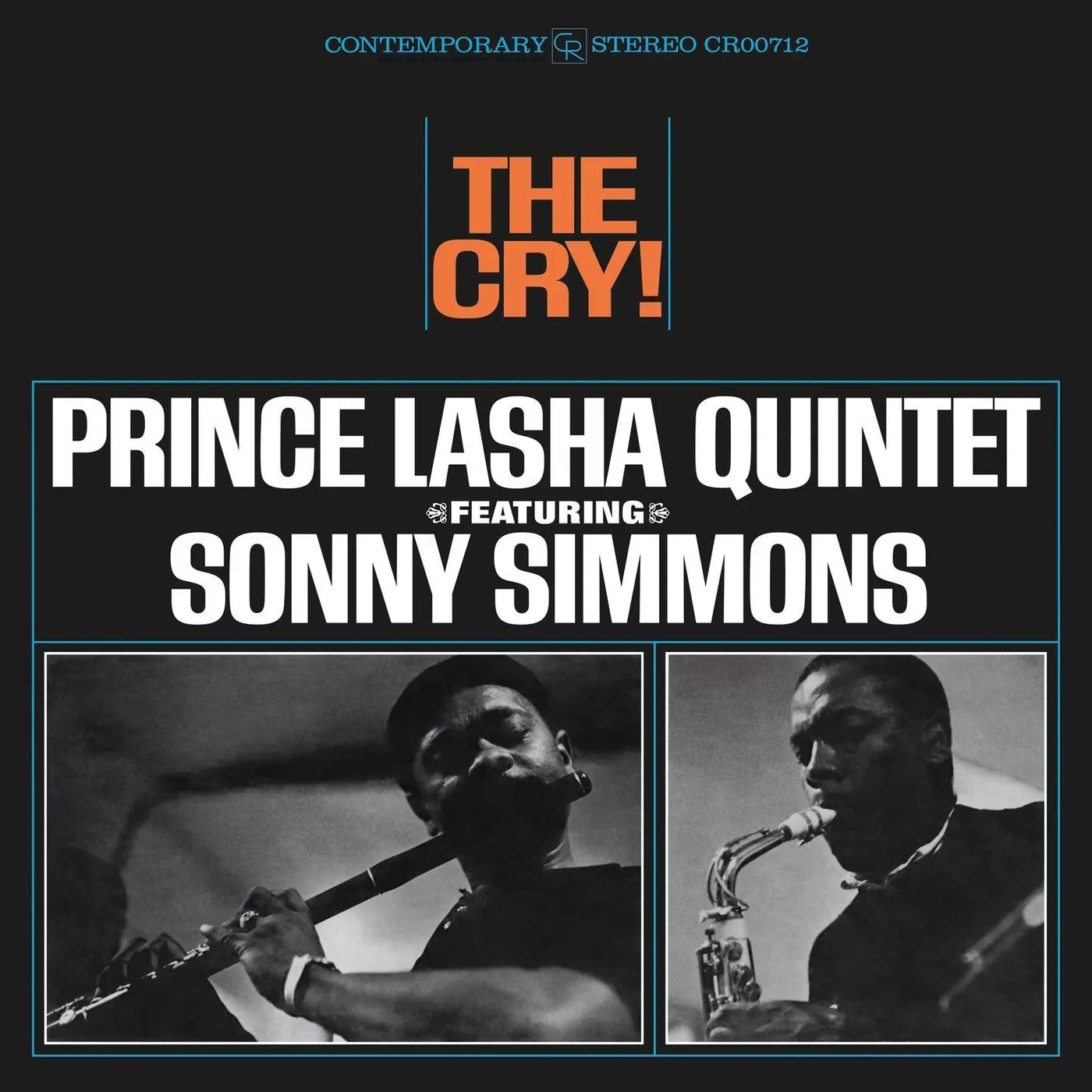 Prince Lasha Quintet The Cry! (Contemporary Records Acoustic Sounds Series) Vinyl Record