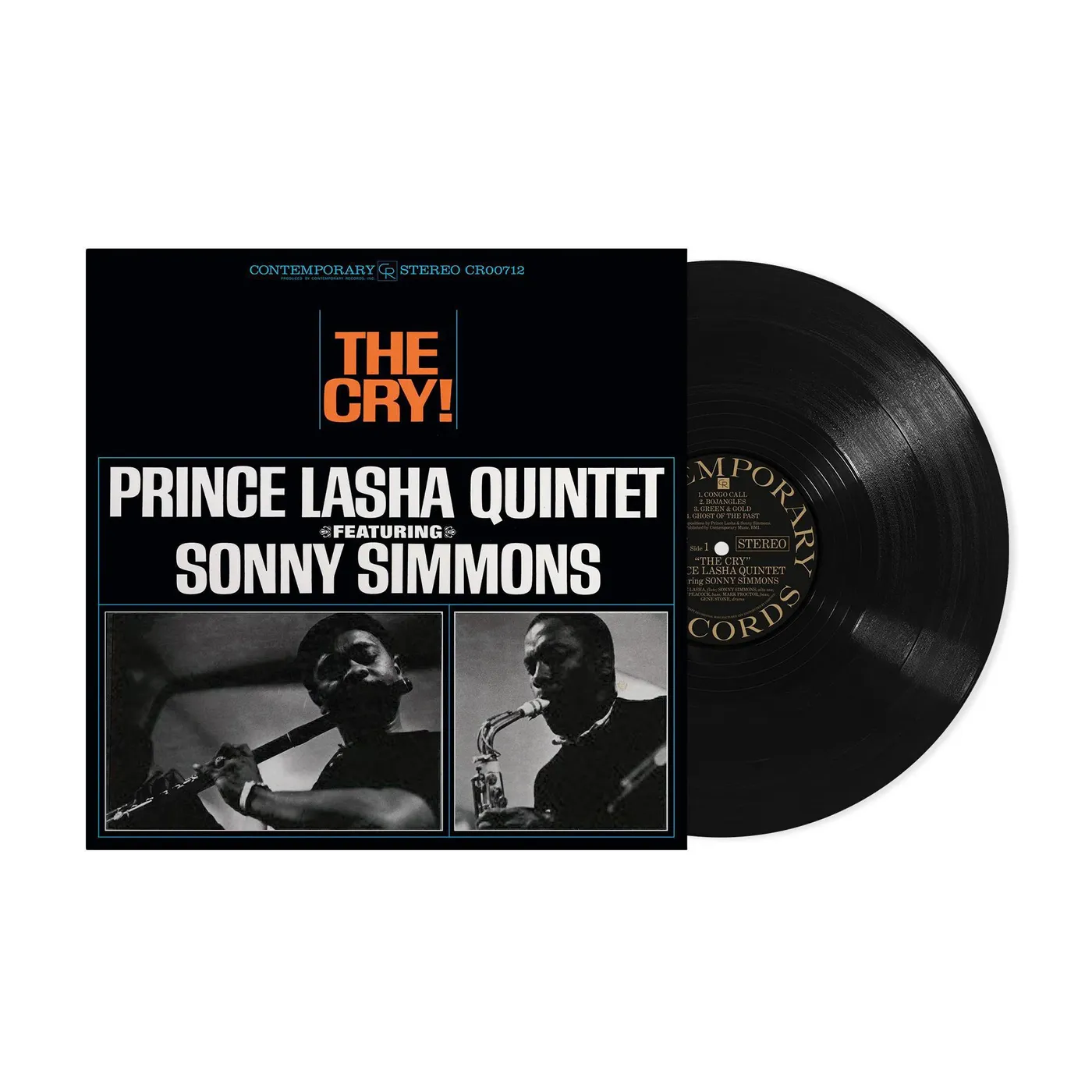Prince Lasha Quintet The Cry! (Contemporary Records Acoustic Sounds Series) Vinyl Record
