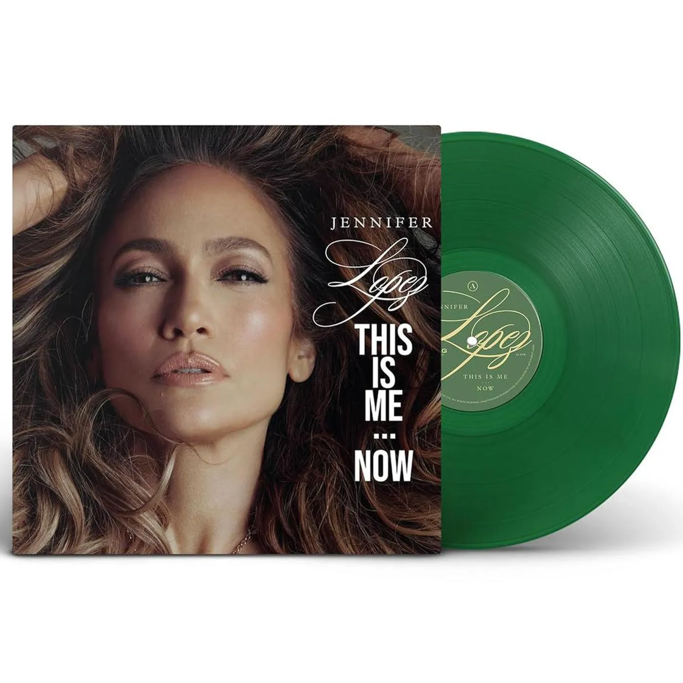 Jennifer Lopez This Is Me...Now (Green) Vinyl Record