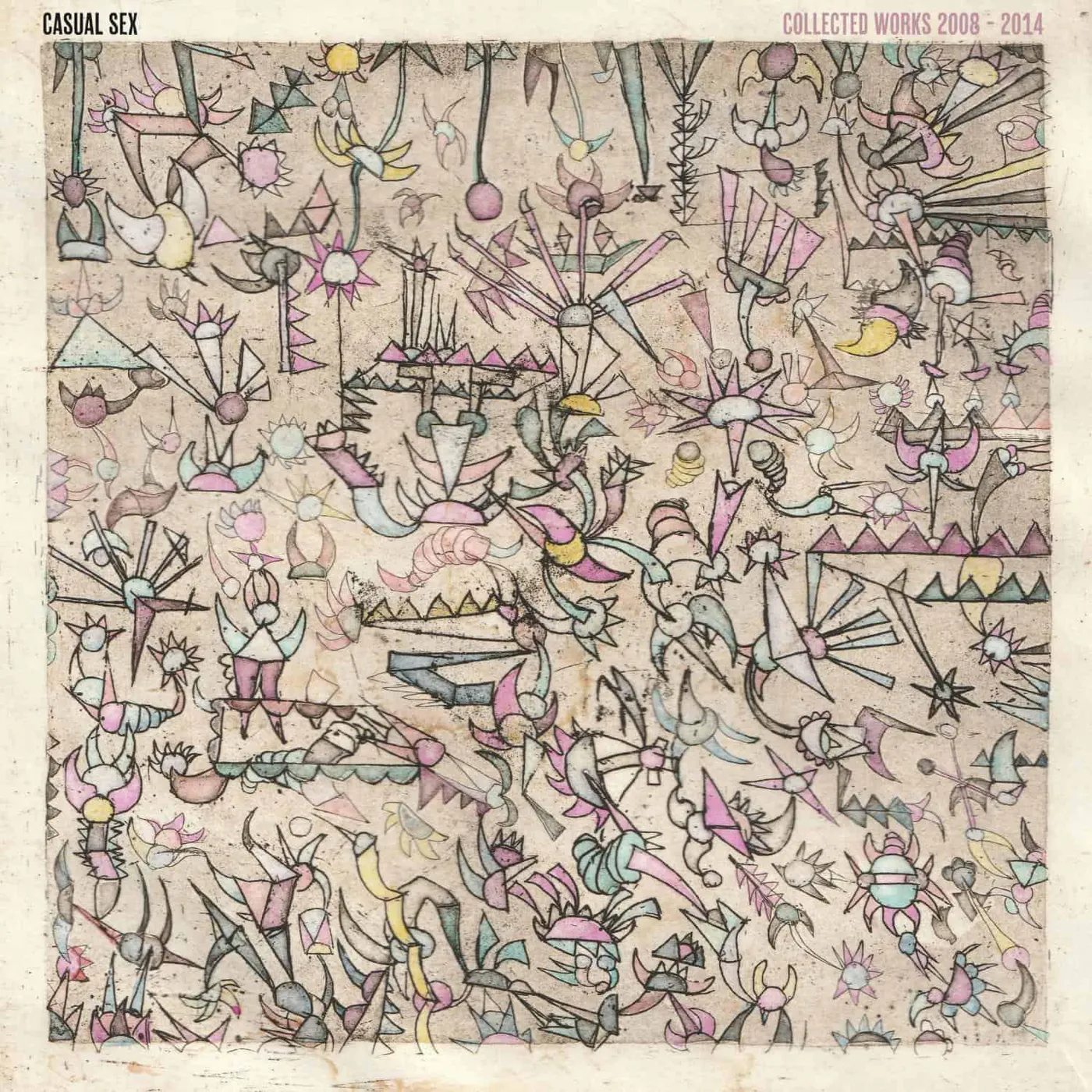 Casual Sex COLLECTED WORKS 2008-2014 Vinyl Record