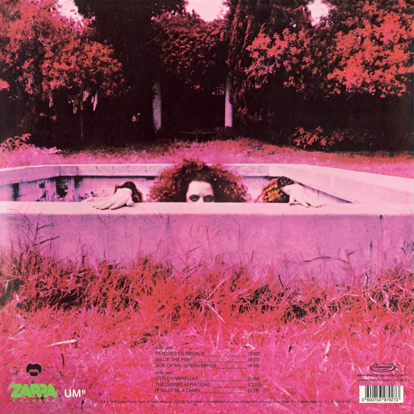 Frank Zappa Hot Rats Vinyl Record