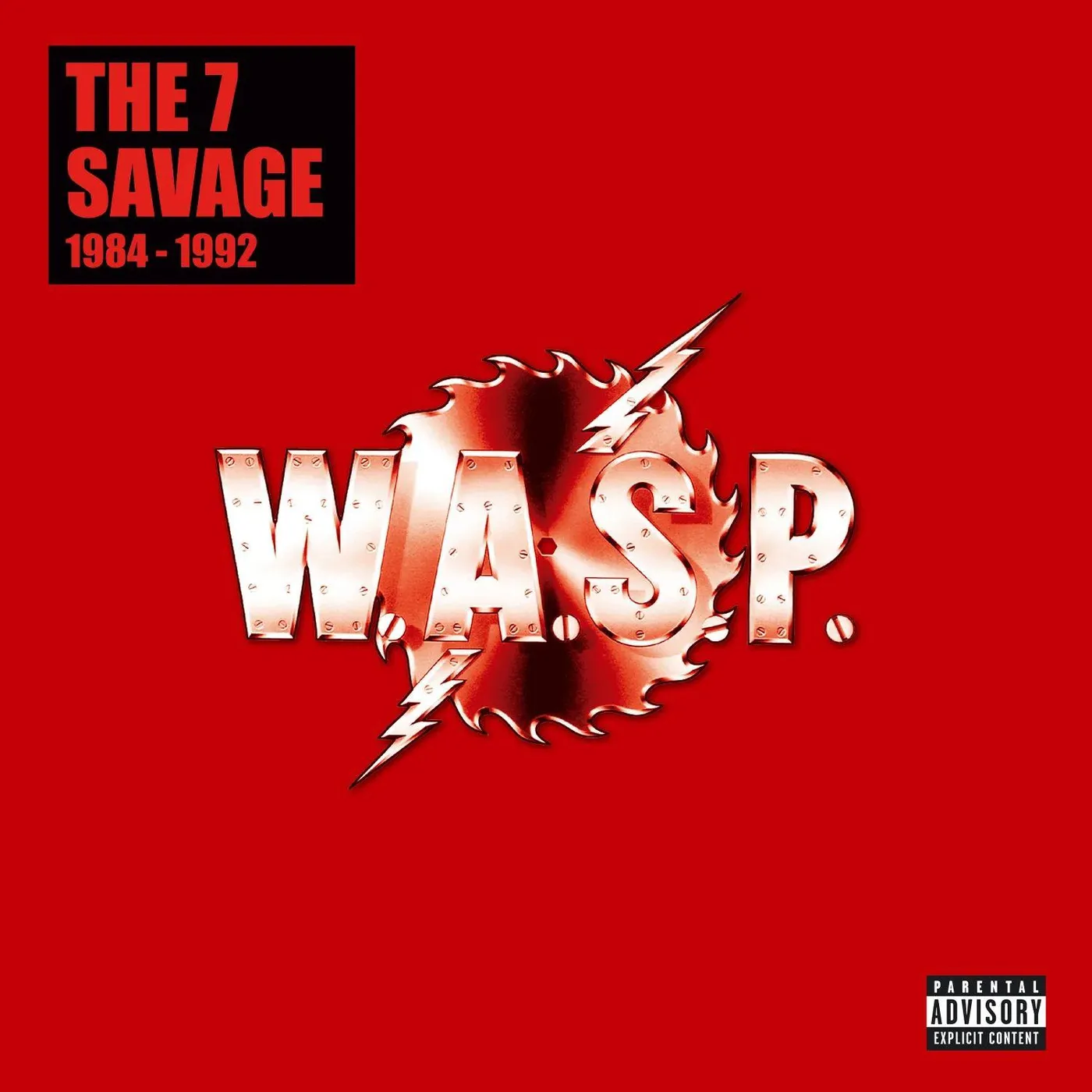 W.A.S.P. 7 Savage - Second Edition (8LP Box, 60 Page Book, Poster) Vinyl Record