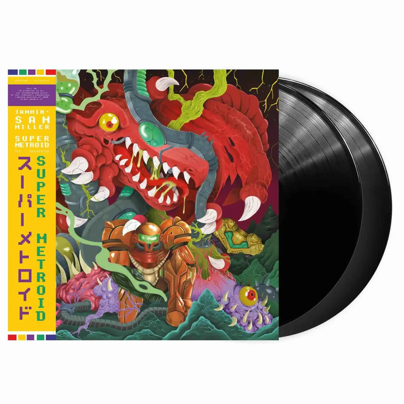 Jammin' Sam Miller Super Metroid - Original Soundtrack (2LP) Vinyl Record