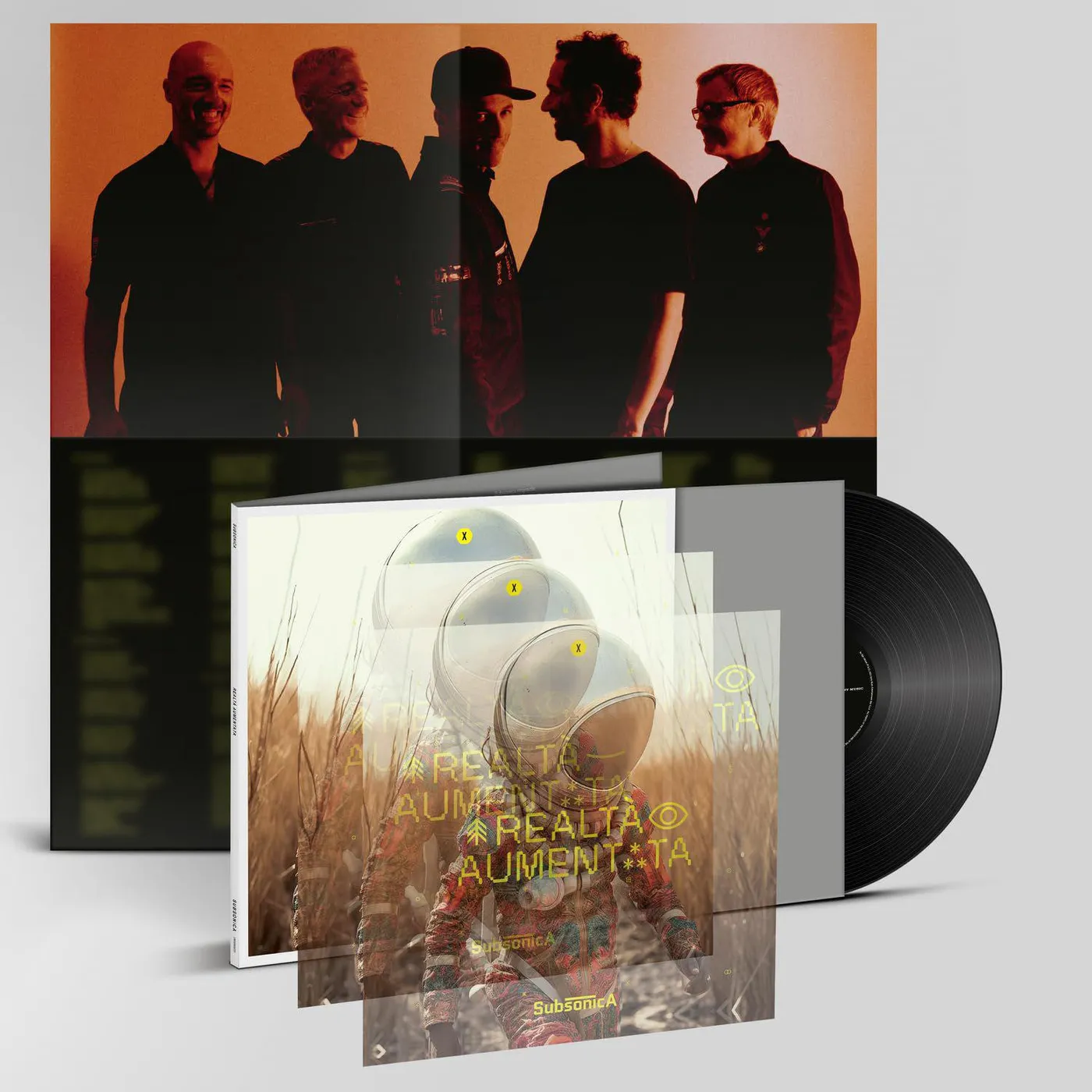 Subsonica Realta Aumentata (180-Gram with Lenticular Cover) Vinyl Record