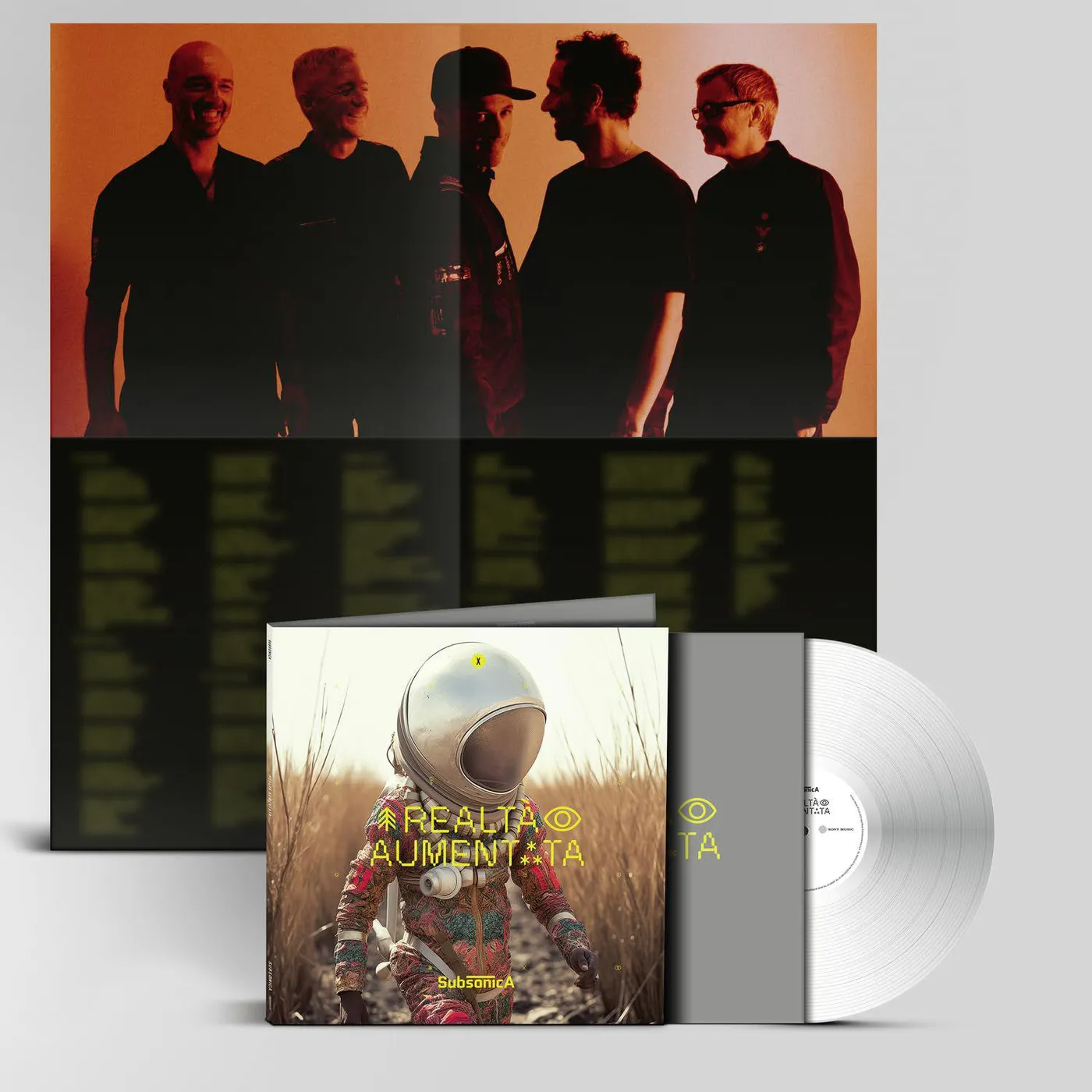 Subsonica Realta Aumentata Vinyl Record