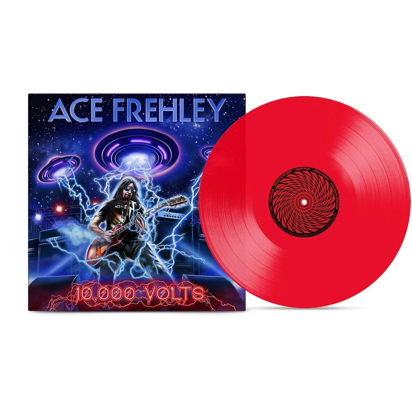 Ace Frehley 10,000 Volts (Red) Vinyl Record
