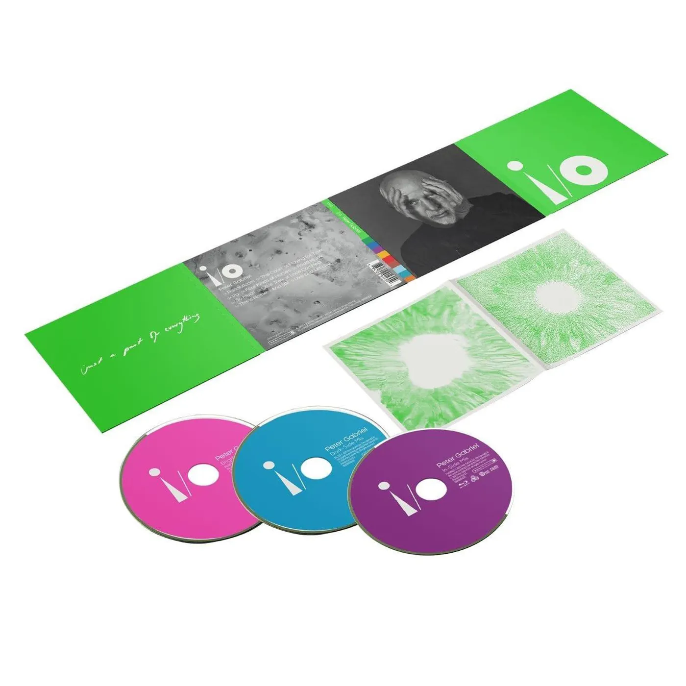 Peter Gabriel I/O (Deluxe Edition, Boxed Set, With CD, With Blu-ray) Vinyl Record