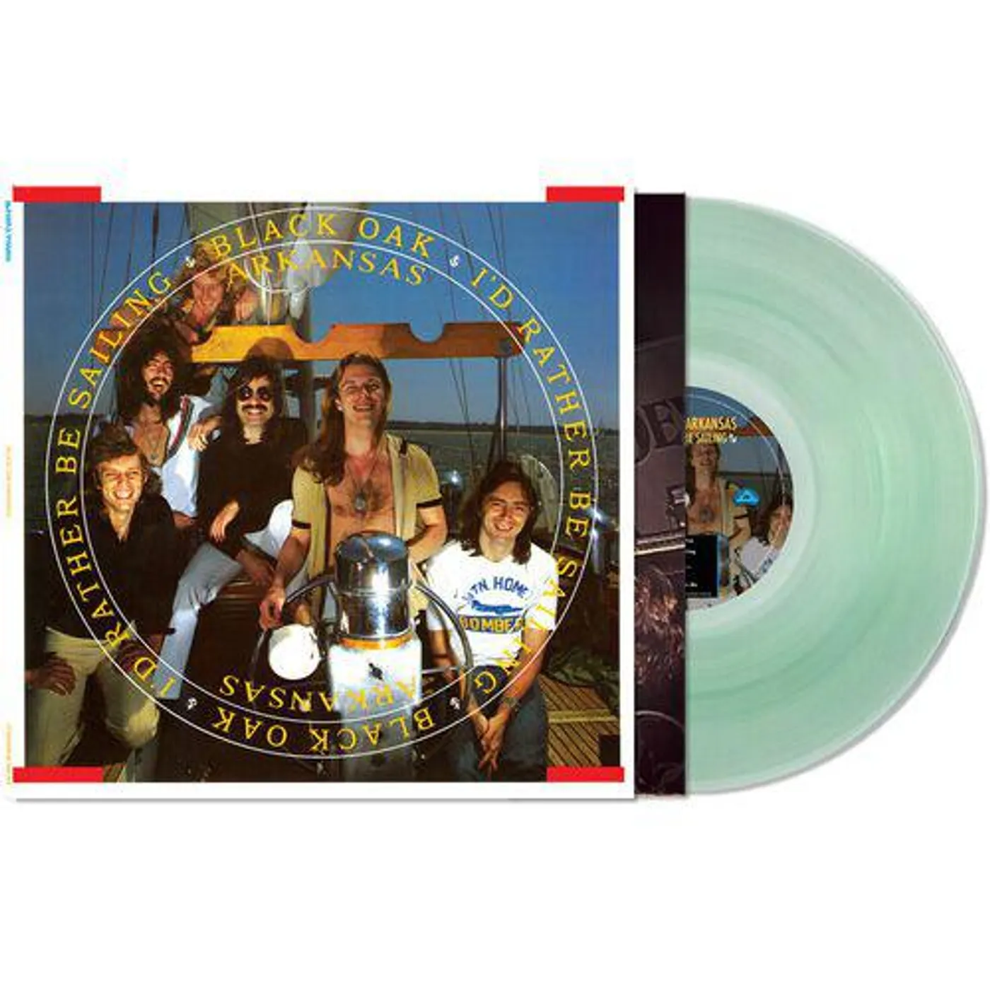 Black Oak Arkansas I'd Rather Be Sailing (Coke Bottle Green) Vinyl Record