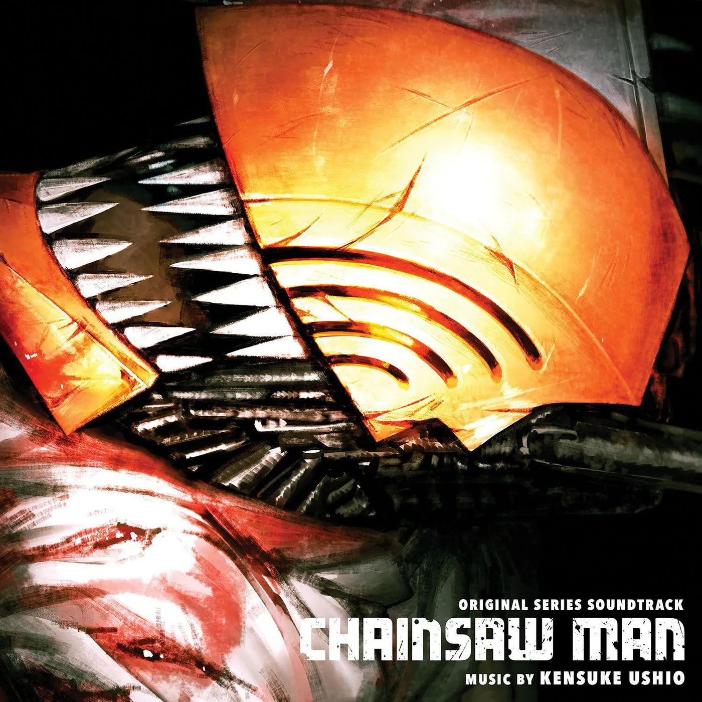 Kensuke Ushio Chainsaw Man - Original Soundtrack (2LP/Red With Black Splatter) Vinyl Record