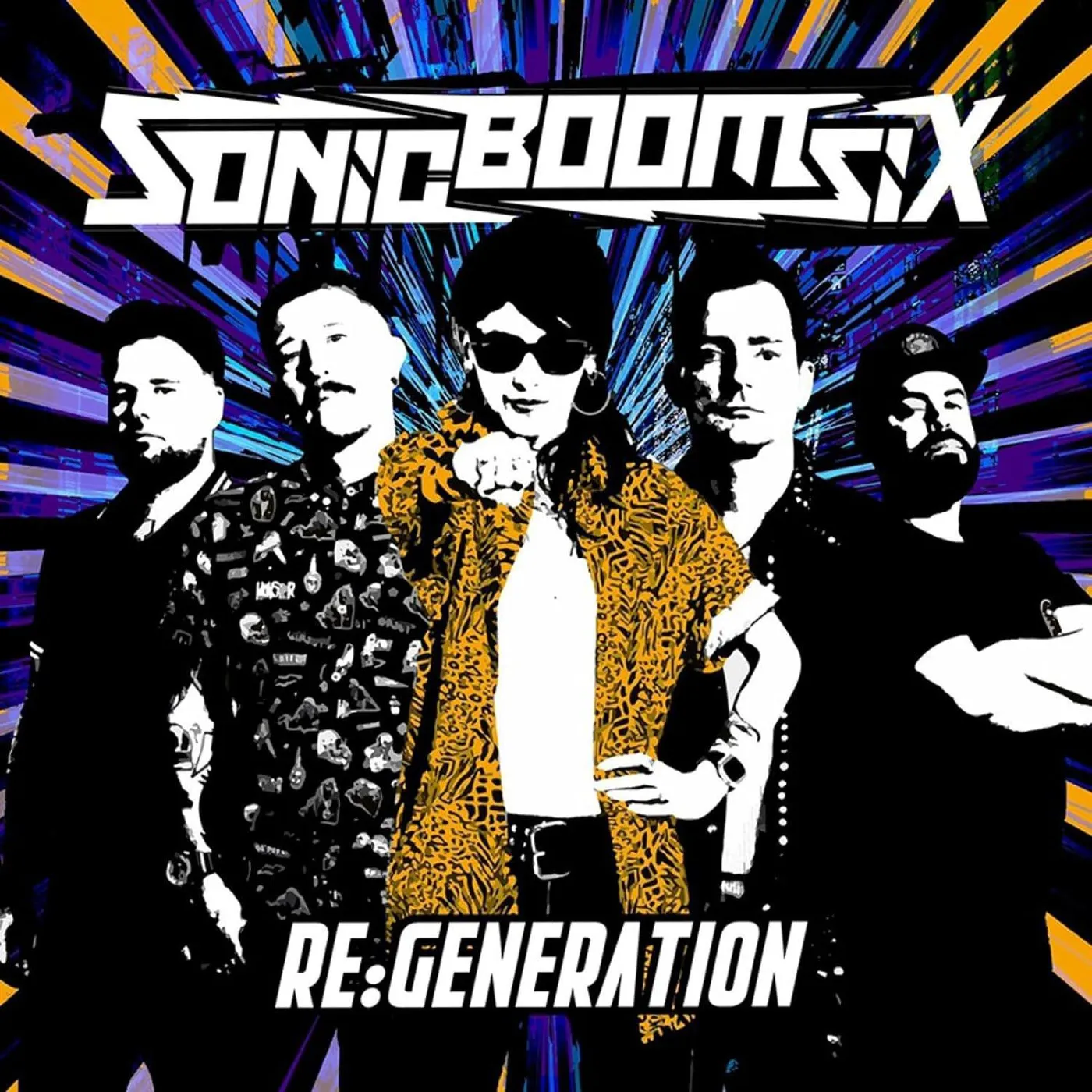 Sonic Boom Six Re-generation Vinyl Record