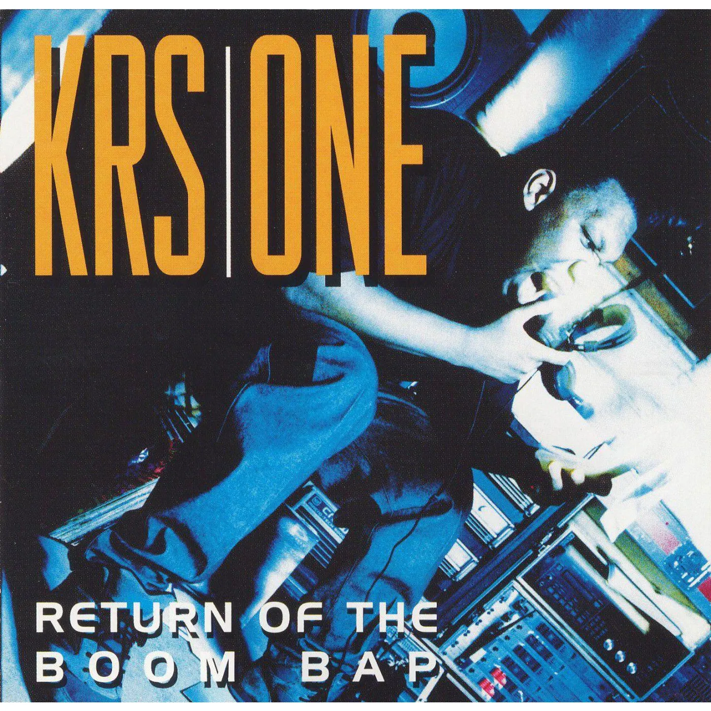 KRS-One Return Of The Boom Bap (2LP/Blue/Orange) Vinyl Record