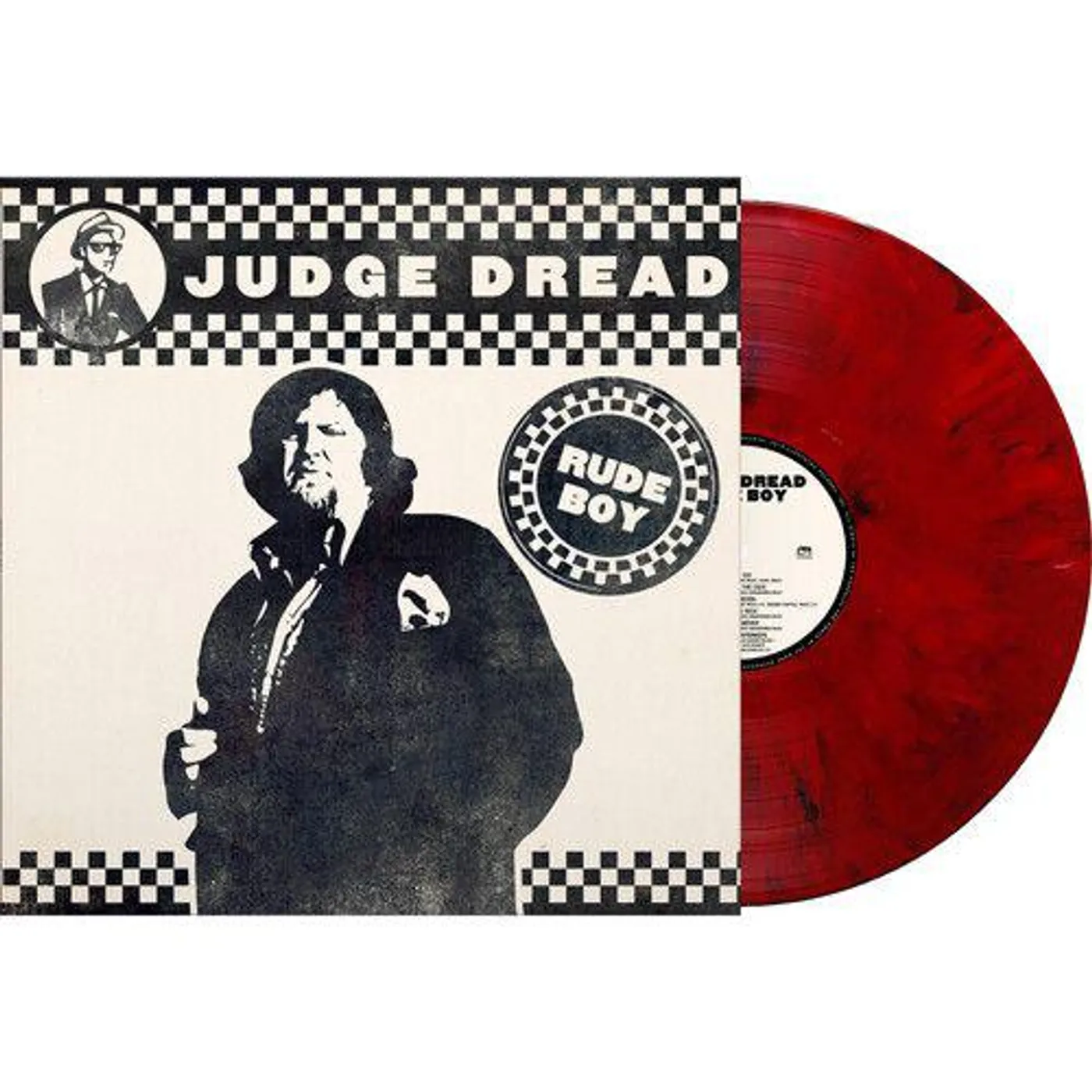 Judge Dread Rude Boy (Red Marble) Vinyl Record