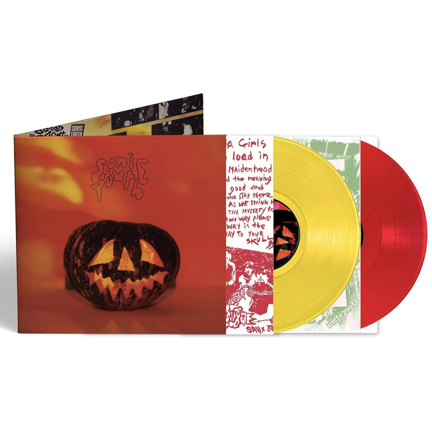 Sonic Youth Walls Have Ears (Red/Yellow) Vinyl Record