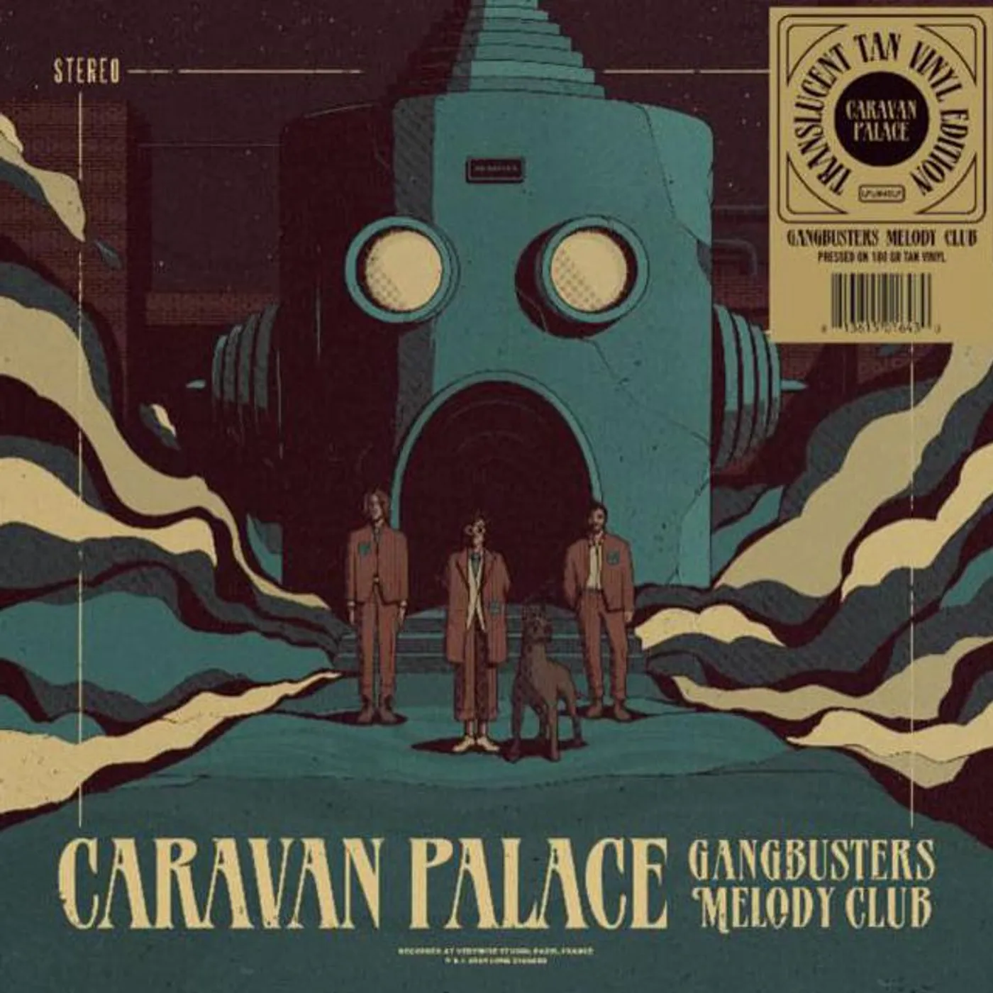 Caravan Palace Gangbusters Melody Club (Translucent Tan, 180 Gram) Vinyl Record