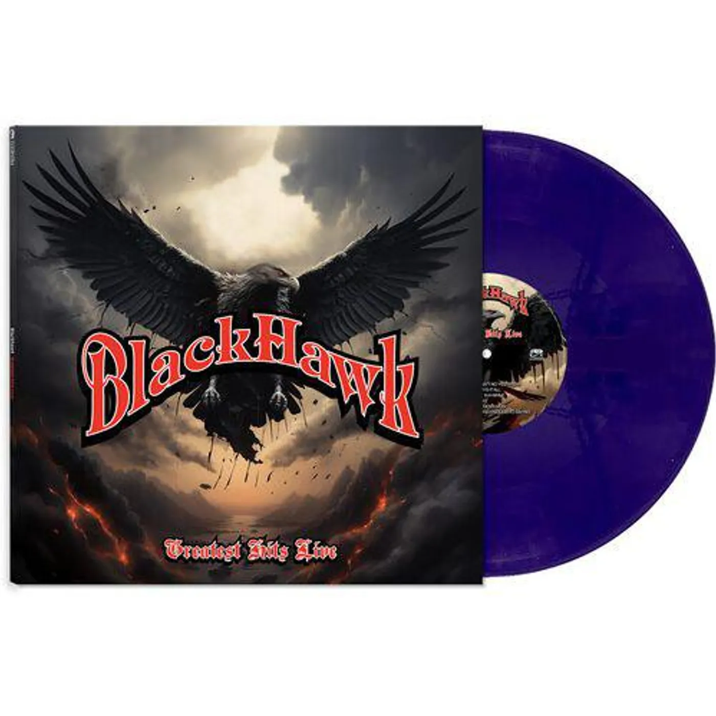 BlackHawk Greatest Hits Live (Purple) Vinyl Record