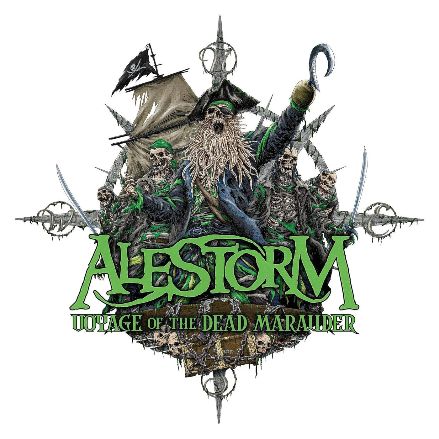 Alestorm Voyage Of The Dead Marauder Vinyl Record