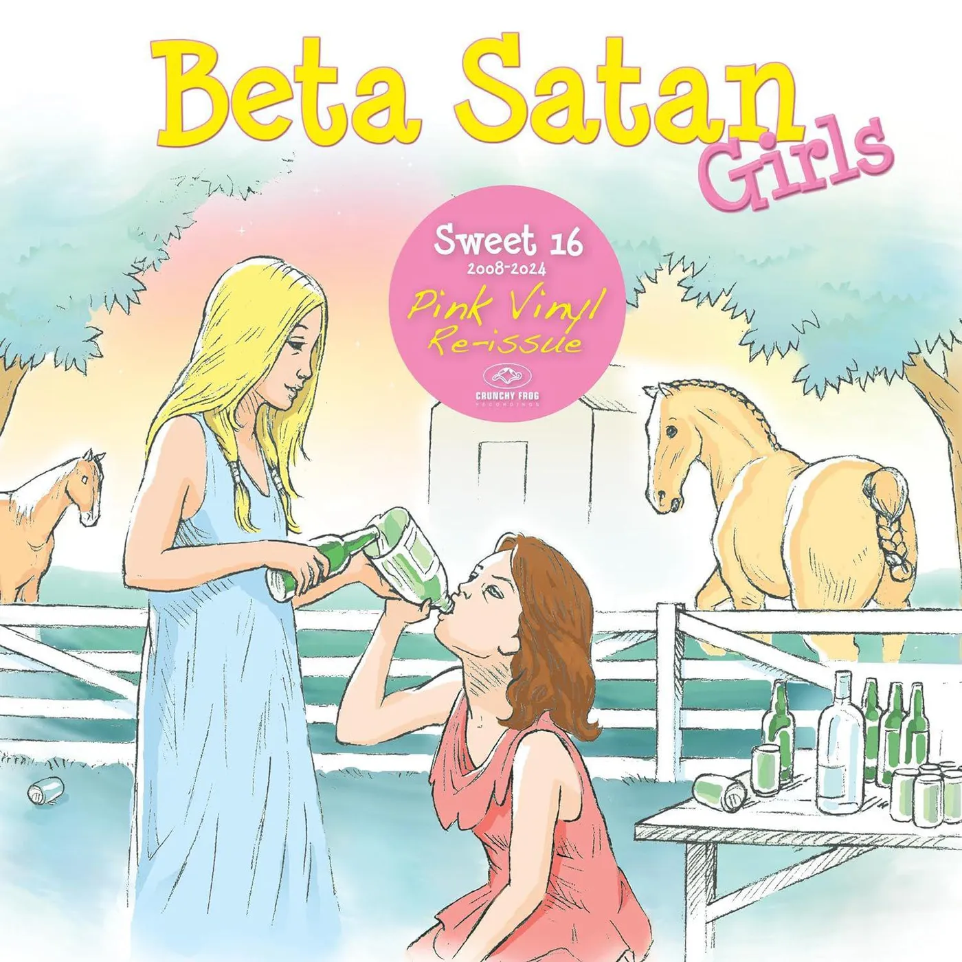 Beta Satan Girls Vinyl Record