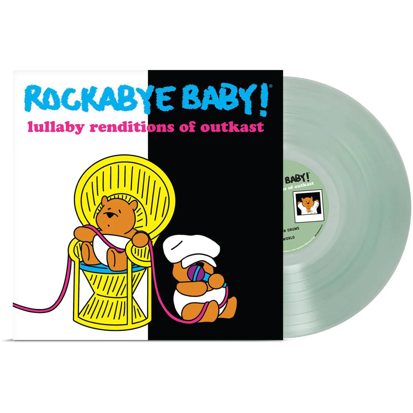 Rockabye Baby! Lullaby Renditions Of Outkast Vinyl Record - Colored Vinyl, Digital Download Included