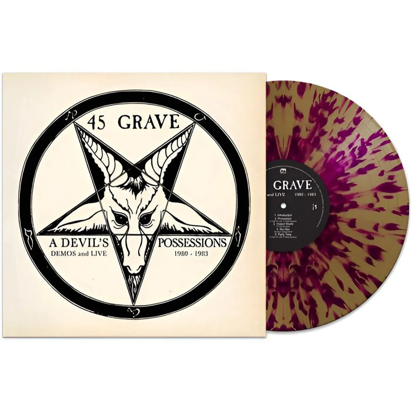 45 Grave A Devil's Possessions - Demos & Live 1980-1983 Vinyl Record
