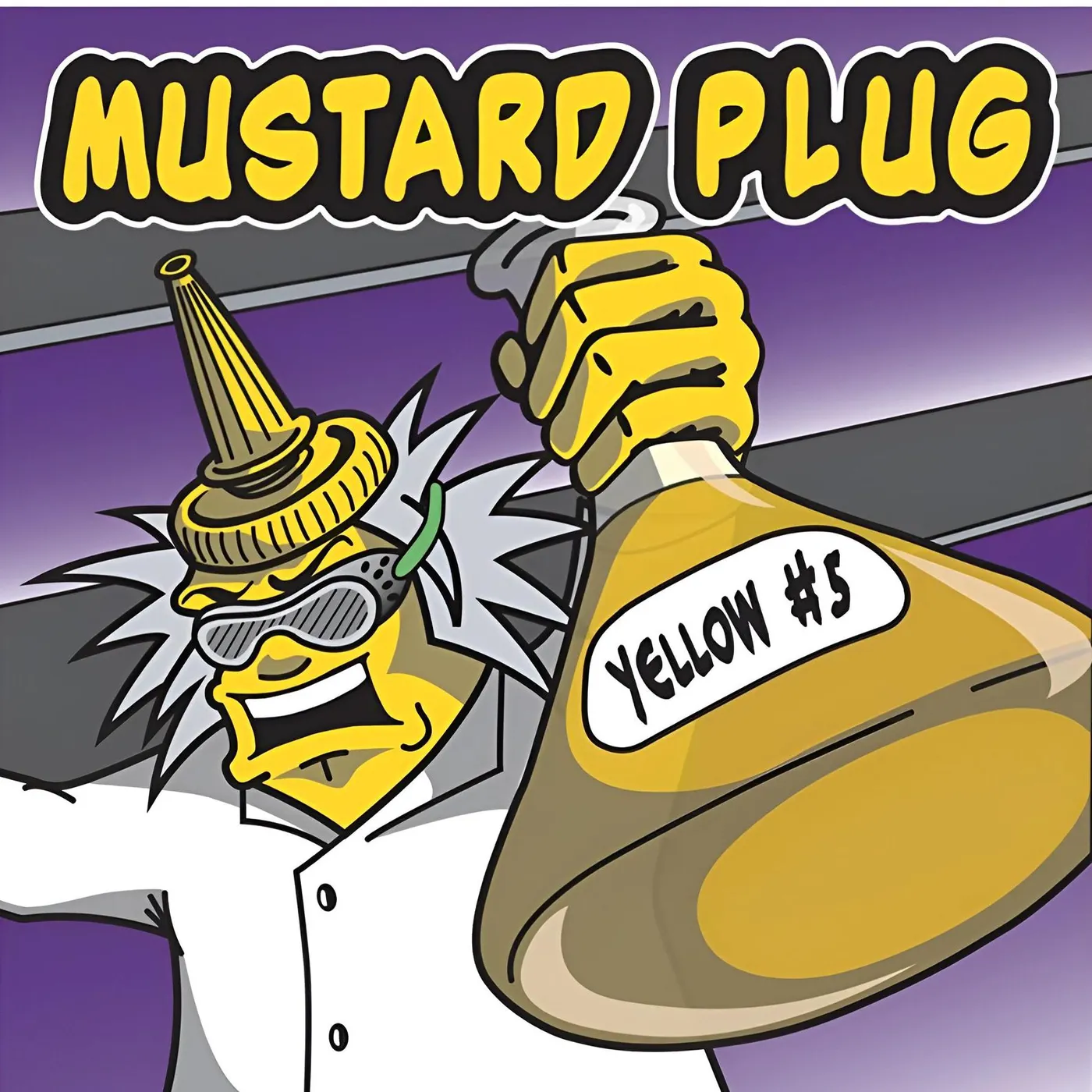 Mustard Plug Yellow #5 - Purple Vinyl Record